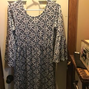 Long Sleeve Floral Dress